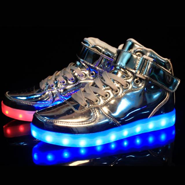 glowing sole shoes