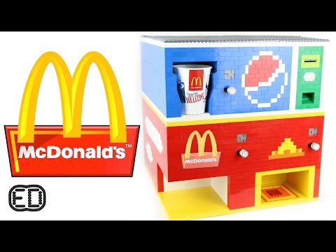 The Lego McDonald&#039;s Machine | Big Macs and Pepsi