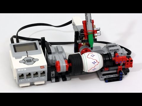 LEGO Egg Decorating Machine