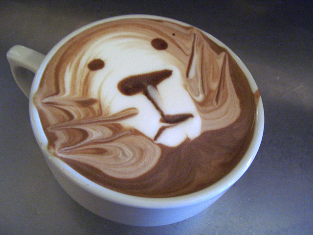 Cute Lion Coffee Art Design // Creative 3D Coffee Latte Art Pictures, Images & Designs