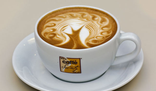 Flourishing Tree Coffee Art Design // Creative 3D Coffee Latte Art Pictures, Images & Designs