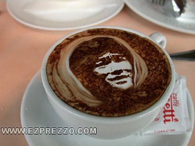 Bruce Lee Coffee Art Design // Creative 3D Coffee Latte Art Pictures, Images & Designs