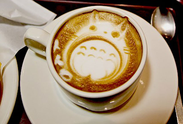 My Neighbor Totoro Coffee Art Design // Creative 3D Coffee Latte Art Pictures, Images & Designs