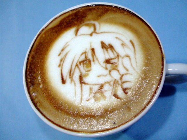 Lucky Star Coffee Art Design // Creative 3D Coffee Latte Art Pictures, Images & Designs