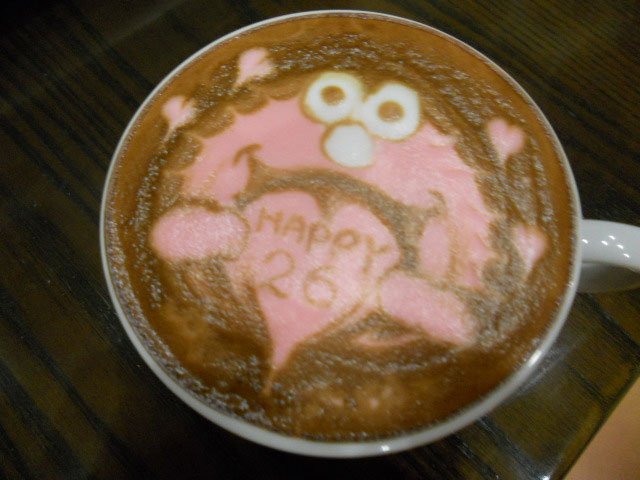 Elmo Coffee Art Design // Creative 3D Coffee Latte Art Pictures, Images & Designs