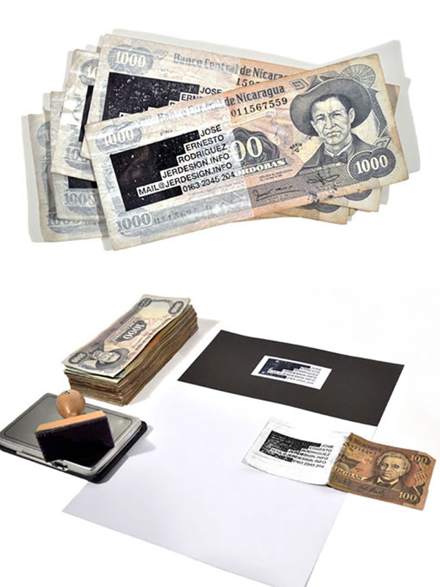 Fake Money Business Card // 255 Creative & Unique Business Cards Design Inspiration & Ideas