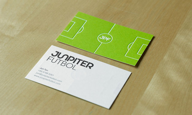 Fuzzy Football Coach's Card // 255 Creative & Unique Business Cards Design Inspiration & Ideas