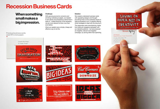 Mini-Recession-Business-Cards