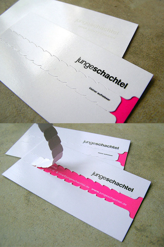 Paper-Pull-Zip-Card