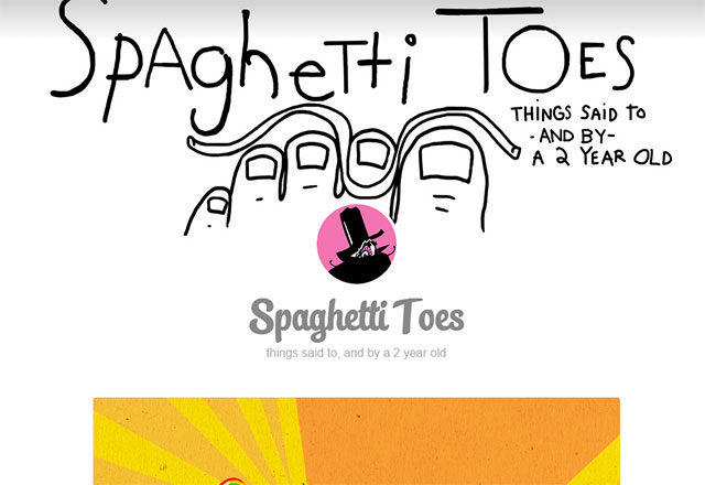 Spaghetti Toes, Stuff Kids Say // Best Tumblr Illustration Blogs & Art Portfolio