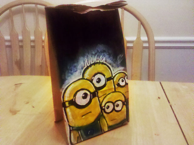 Sharpie Dad Lunch Bag Art Projects // Best Tumblr Illustration Blogs & Art Portfolio