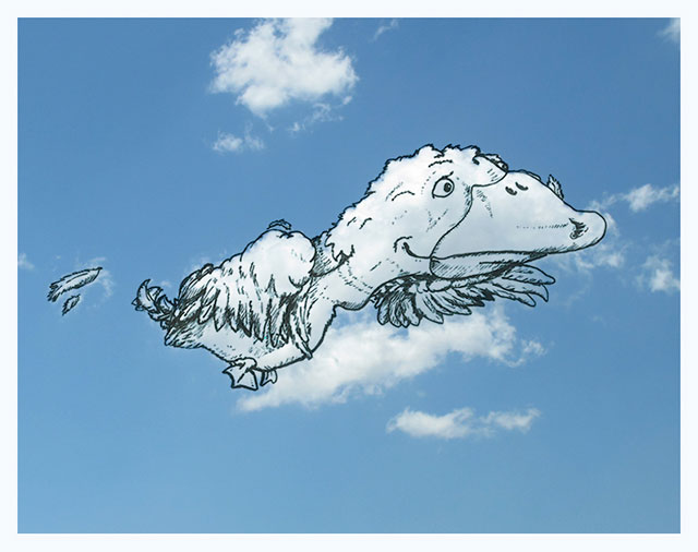 Cloud Drawings Artwork // Best Tumblr Illustration Blogs & Art Portfolio