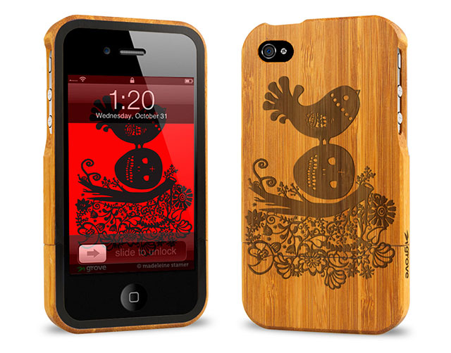 Laser Engraved Bamboo Wood iPhone Cases | 154 Best Cool & Creative iPhone Cases Unique
