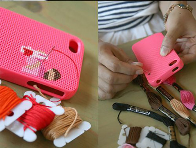 DIY Stichable iPhone Case | 154 Best Cool & Creative iPhone Cases Unique