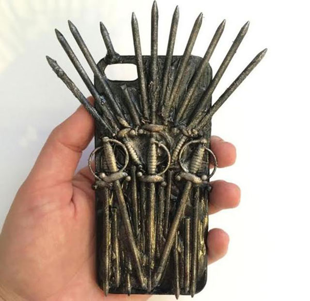 Game Of Thrones Iron Throne iPhone Case | 154 Best Cool & Creative iPhone Cases Unique
