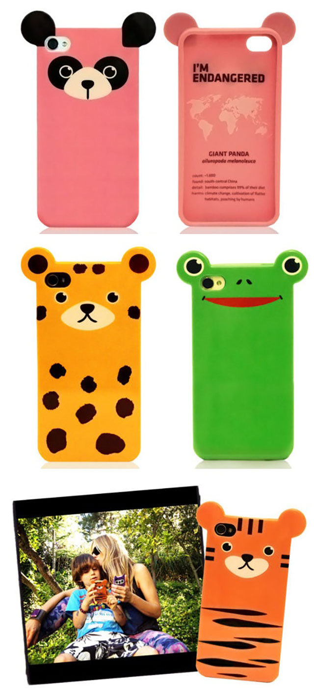 Panda, Leopard, Tiger, Frog, Endangered Animals iPhone Case | 154 Best Cool & Creative iPhone Cases Unique