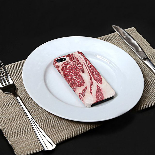 Beef Steak iPhone Case | 154 Best Cool & Creative iPhone Cases Unique