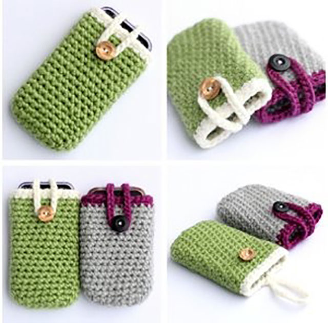 Cute & Cozy Crochet iPhone Case | 154 Best Cool & Creative iPhone Cases Unique