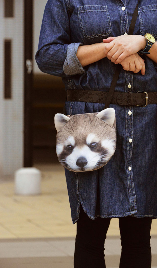 Red Panda Bag, Cute 3D Animal Bags | Ladies Animal Shopping Bags With Face Prints