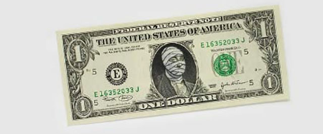 Mummy Money | One Dollar Bill Art by Ivan Duval and Jean Sebastien Ides