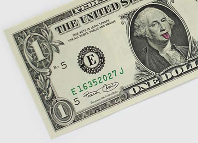 Dollar Bill Art Makes It Worth More Than A Dollar