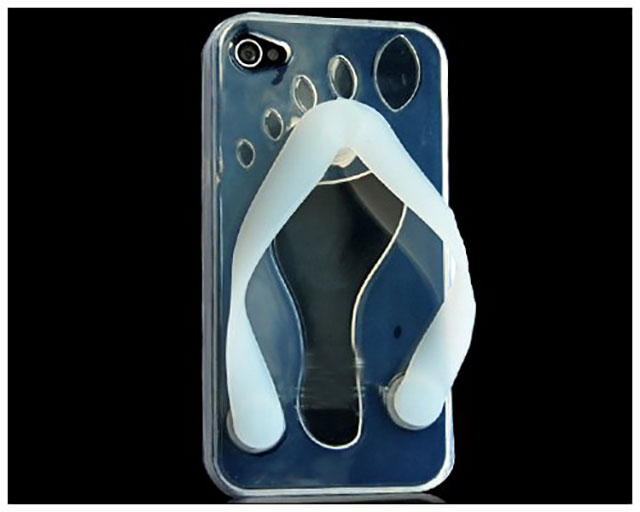 Slippers Funny iPhone Case | 154 Best Cool & Creative iPhone Cases Unique