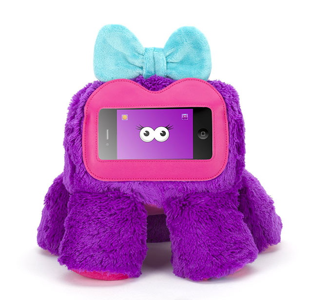 Purple Woogie Plush iPhone Case For Kids | 154 Best Cool & Creative iPhone Cases Unique