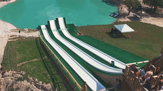 The Royal Flush, Massive Waterslide From BSR Cable Park Resort