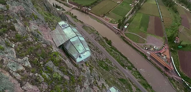 Skylodge Peru Mountain Capsule Hotel | Glass Hanging Hotels At 400 Feet Above Sacred Valley