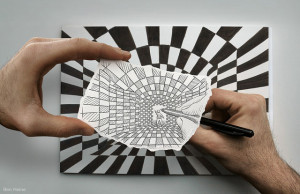 This Artist Was Inspired To Mix Drawing With Photography And The ...