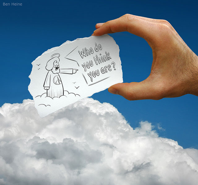 Heaven Angel Photo // Pencil Photography Drawing, Pencil vs Camera Ideas by Ben Heine