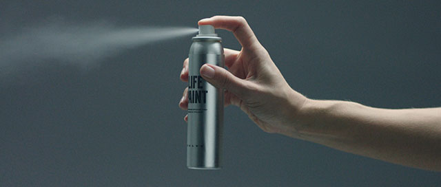 Reflective Volvo Invisible Spray Paint For Night Cyclists Safety