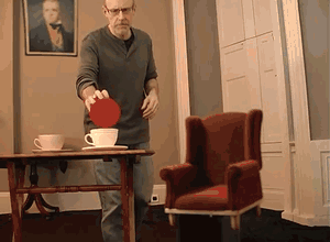 Miniature Furniture, Giant Furniture Illusion | 23 Best Cool Optical Illusions Images (GIF) in 3D With Amazing Color