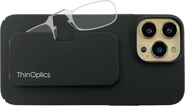 181 Coolest Creative iPhone Cases Make Your Phone Unforgettable Forever 207 ThinOptics Slimline Iphone Case + Rectangular Reading Glasses