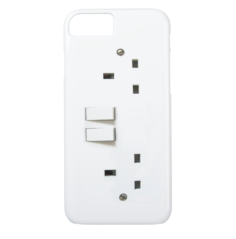 181 Coolest Creative iPhone Cases Make Your Phone Unforgettable Forever 88 These phone cases ARE electrical outlets | World's most unique and creative iPhone cases