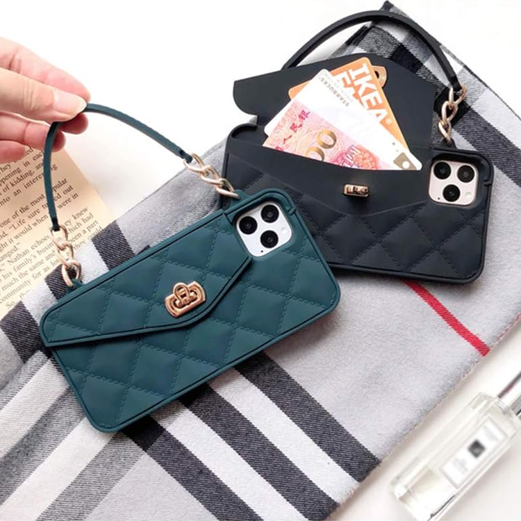 181 Coolest Creative iPhone Cases Make Your Phone Unforgettable Forever 119 UnnFiko Wallet Case Compatible with iPhone 11, Cute Light Luxury Bag Design, Purse Flip Card Pouch Cover Soft Silicone Case with Handstrap Long Shoulder Strap (Black, iPhone 11,12,13,14,15,16) | World's Cutest and Most Elegant iPhone Cases For Women and Girls