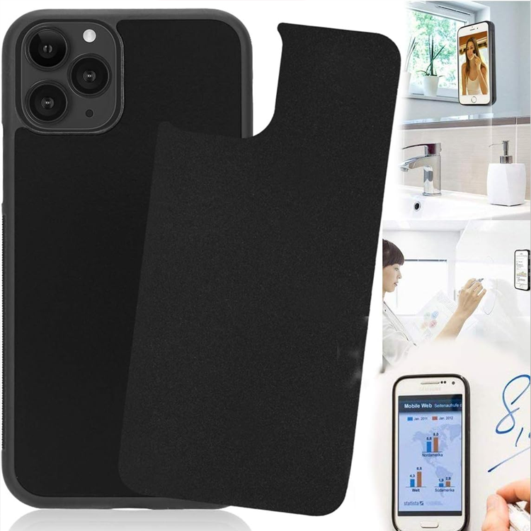 181 Coolest Creative iPhone Cases Make Your Phone Unforgettable Forever 126 Anti Gravity Phone Case Compatible with iPhone 15 Pro Max, Sticky Selfie Suction Black AntiGravity Case for iPhone 15 Promax Magic Nano Stick on Smooth Flat Surface Gravity Case | World's Most Interesting, Useful, Unique, Innovative Phone Cases