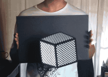 Cube Illusion | 23 Best Cool Optical Illusions Images (GIF) in 3D With Amazing Color