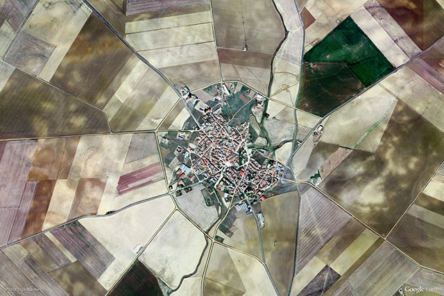 Pozoantiguo, Spain | 10 Most Beautiful Google Earth Aerial View Landscapes Images (With Wallpapers)