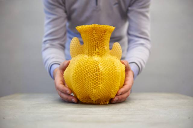 Tomas Gabzdil Libertiny Honeycomb Vase | 10 Clever Artists Who Let Nature Do The Hard Work For Them