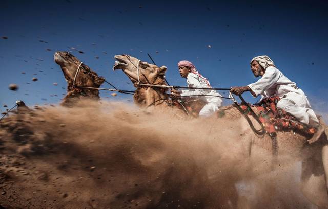 3rd Place Winner: Camel Ardah, Camel Racing | 10 Best Winners From The National Geographic Traveler Photo Contest 2015