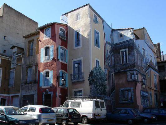 Buildings Within Buildings Mural | 10 Creative 3D Street Art Wall Murals