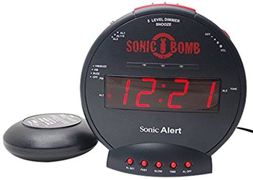 The Sonic Bomb Super Loud Alarm | 10 Best Cool Alarm Clocks For Heavy Sleepers