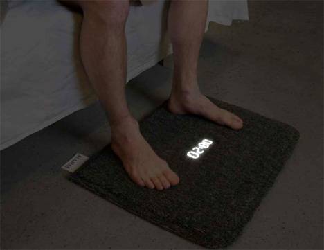 The Carpet Alarm Clock | 10 Best Cool Alarm Clocks For Heavy Sleepers