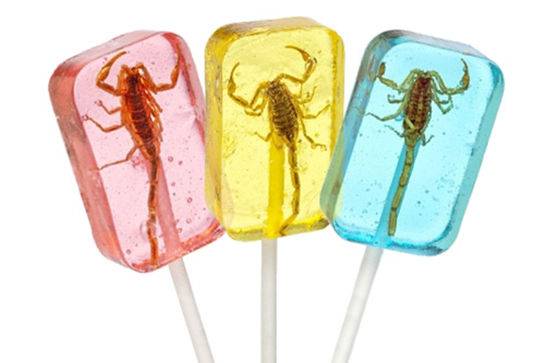 Scorpion Sucker Lollipops | 10 Incredibly Creative Lollipops For National Lollipop Day