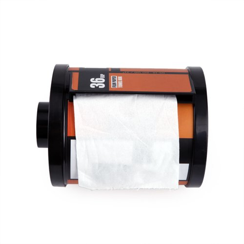 Camera Film Toilet Paper Cover | Top 10 Cool & Creative Best Gifts For Photographers: Funny Camera Gadgets & Accessories Too