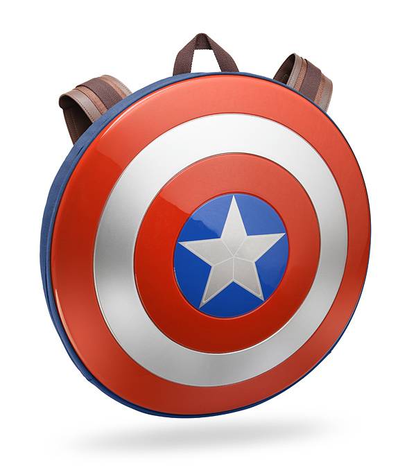 Avengers Captain America Shield Backpack // 10 Most Unique & Unusual Backpacks