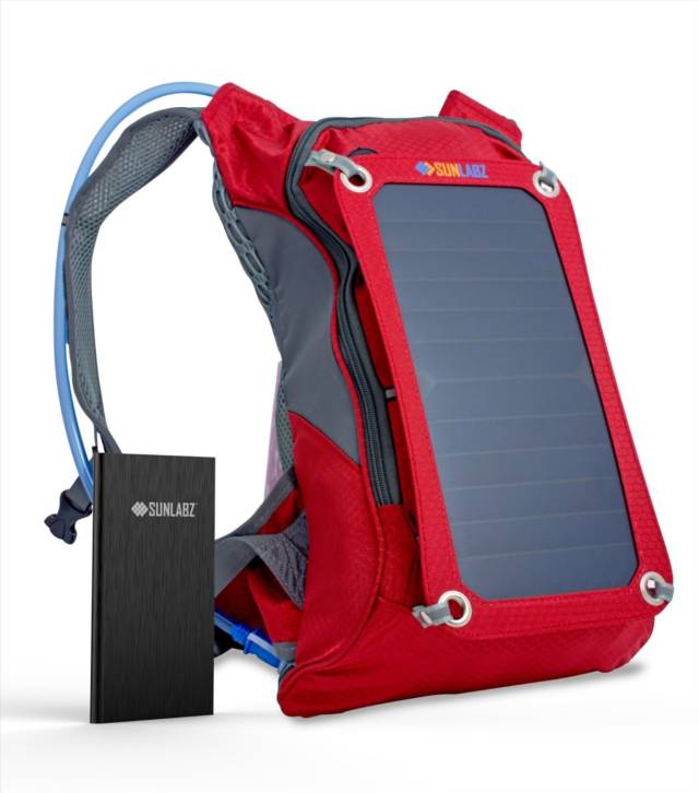 Device Charging Solar Powered Backpack // 10 Most Unique & Unusual Backpacks