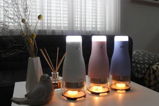 Candle Powered LED Lamps // 10 Cool & Creative Candle Designs For Love, Romance & Home Decor