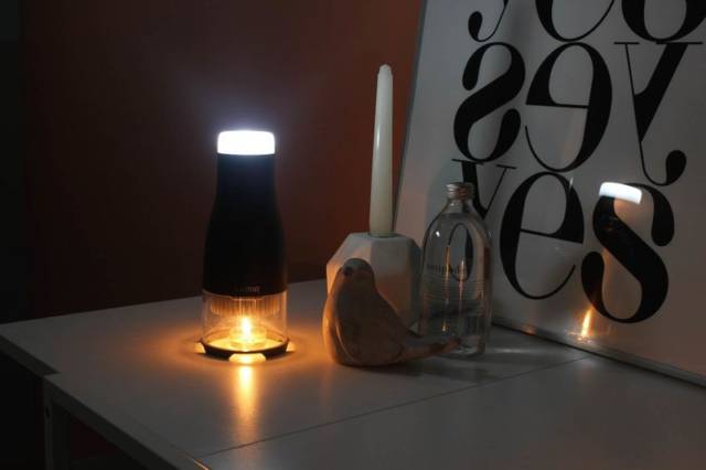 Candle Powered LED Lamps // 10 Cool & Creative Candle Designs For Love, Romance & Home Decor